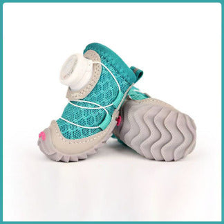 Pawbibi All-Terrain Dog Shoes With Anti-Slip Soles & Dial Adjustment - 4-Pack
