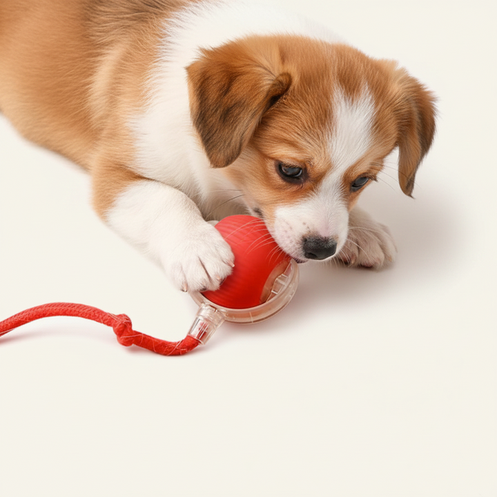 Interactive Electric Dog Toy Ball | USB Rechargeable Smart Chase Ball for Puppies &amp; Adult Dogs