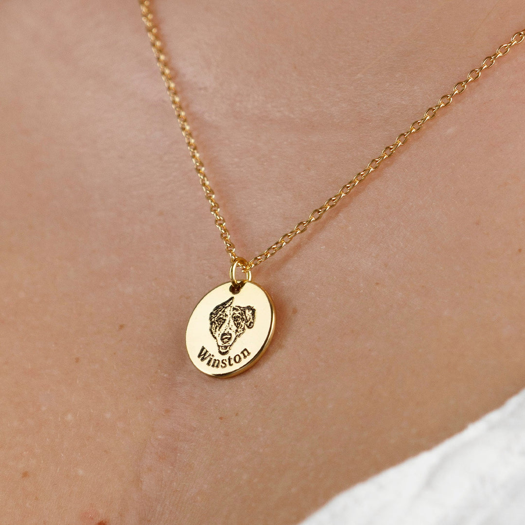 Pawbibi Pet Face Necklace