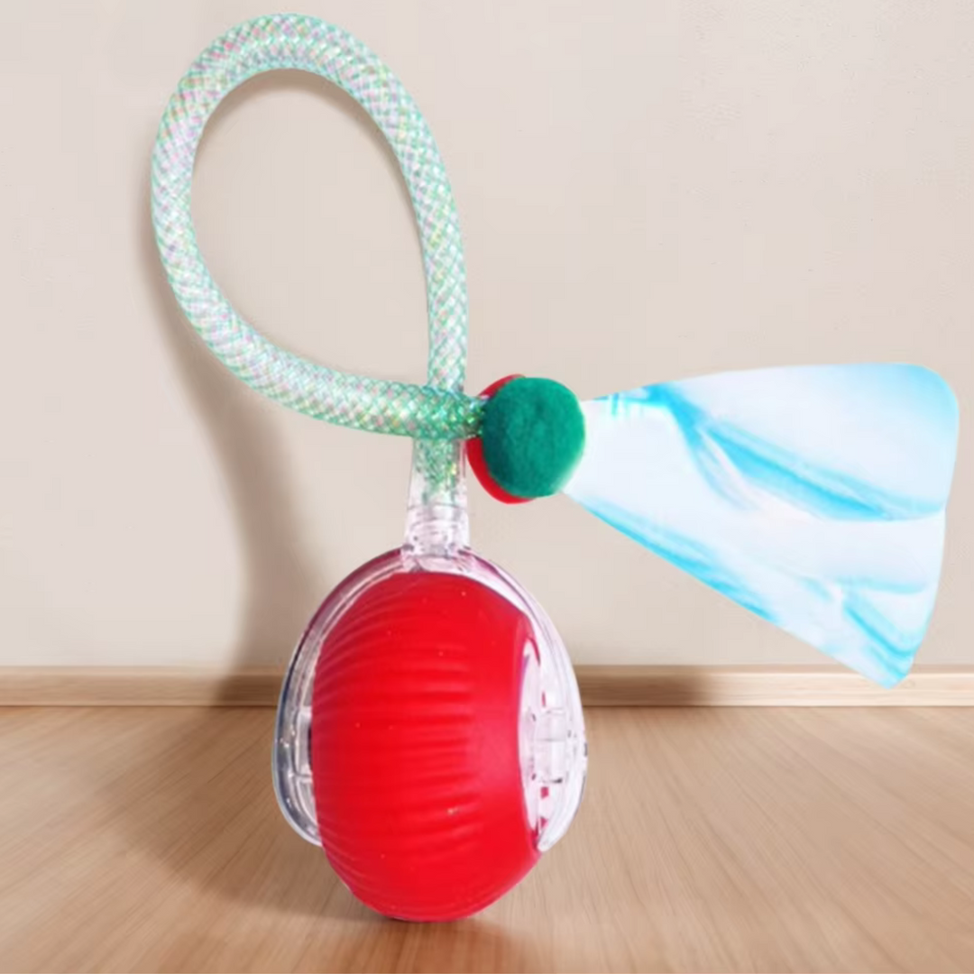 Interactive Electric Dog Toy Ball | USB Rechargeable Smart Chase Ball for Puppies &amp; Adult Dogs