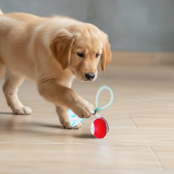 Interactive Electric Dog Toy Ball | USB Rechargeable Smart Chase Ball for Puppies &amp; Adult Dogs
