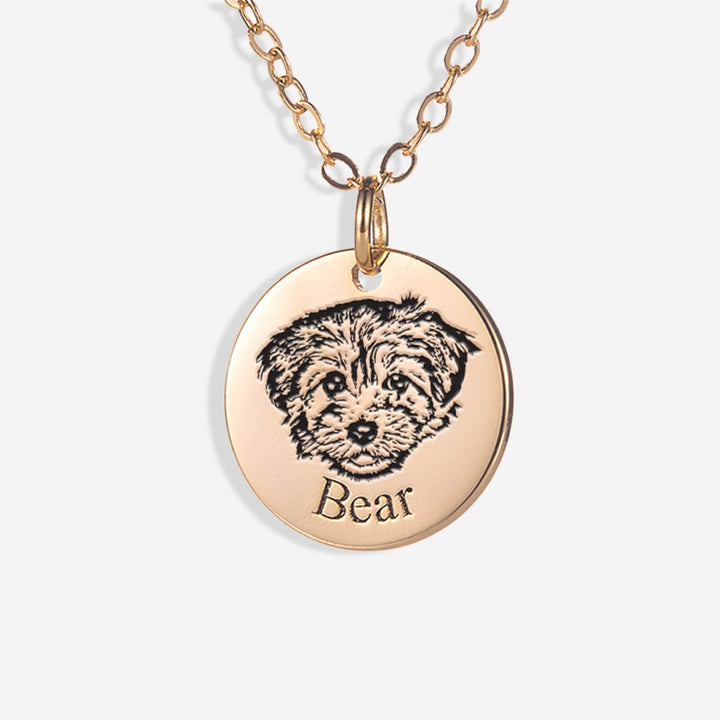 Pawbibi Pet Face Necklace