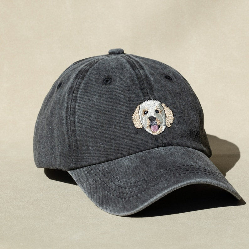 Pawbibi Custom Personalized Baseball Pet Cap Using Your Pet  Photo