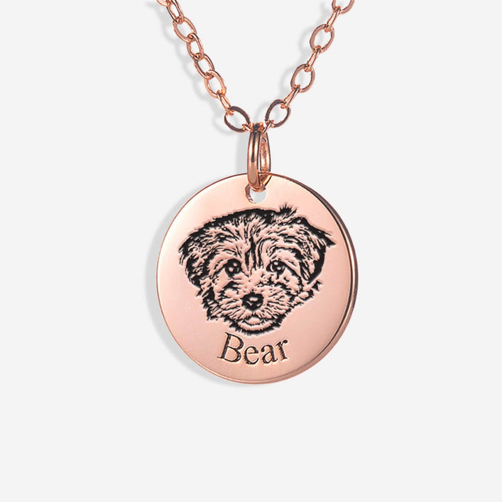 Pawbibi Pet Face Necklace