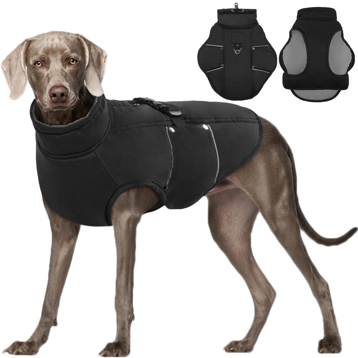 Dog Winter Coat Reflective Adjustable Dog Jacke