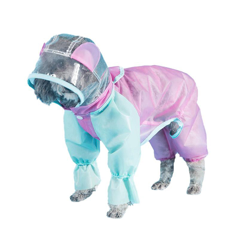 Four-Legged Cute Raincoat for Dogs