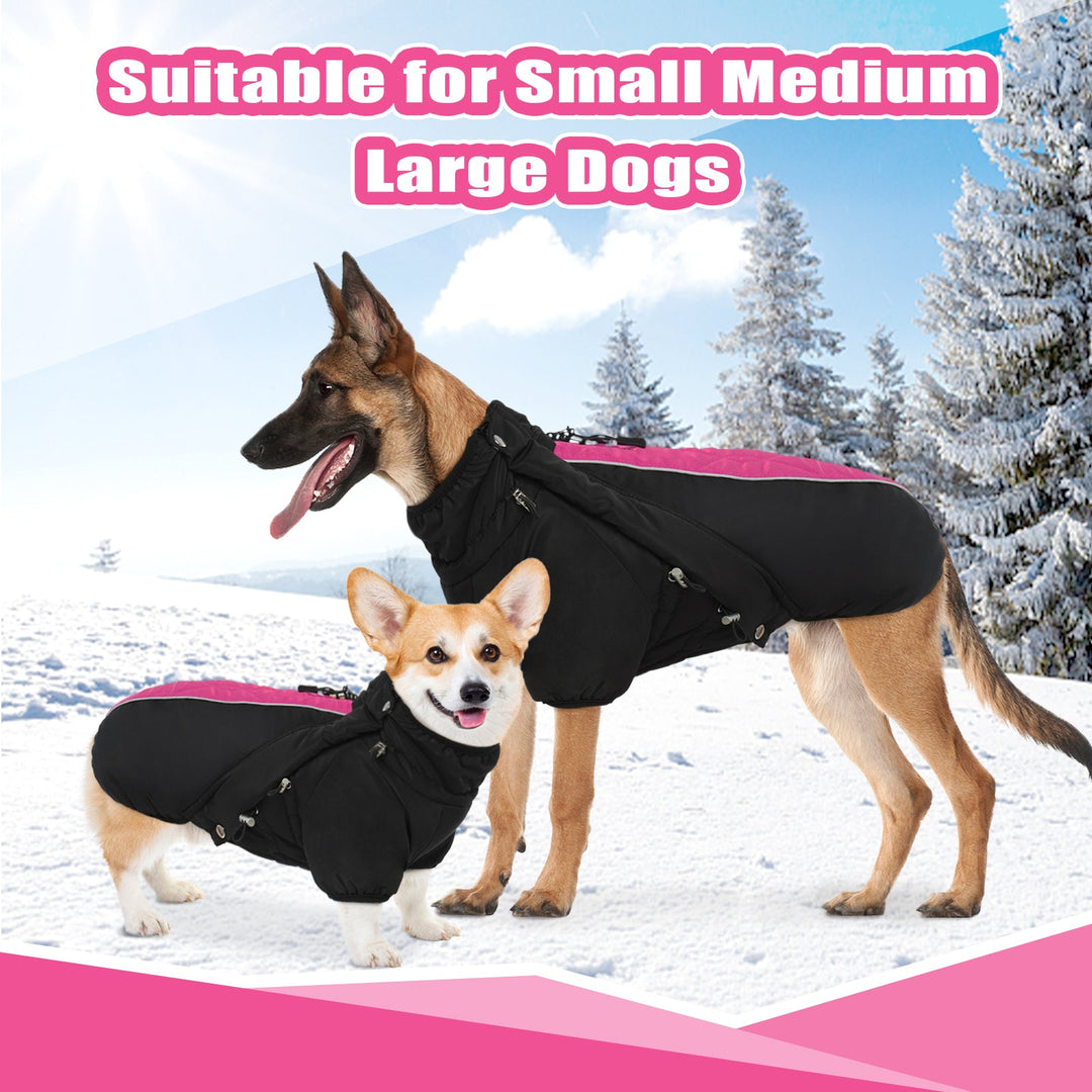 Thick Fleece Lined Dog Coat