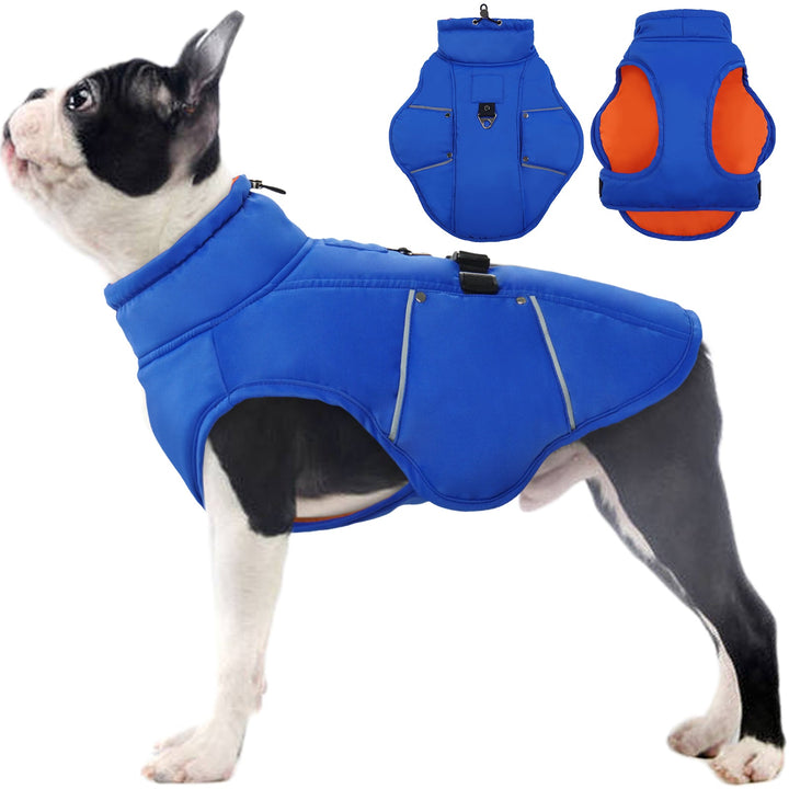 Dog Winter Coat Reflective Adjustable Dog Jacke