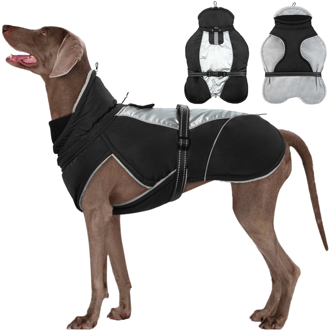 Dog Coat for Winter Reflective Cold Weather Dog Jacket Vest