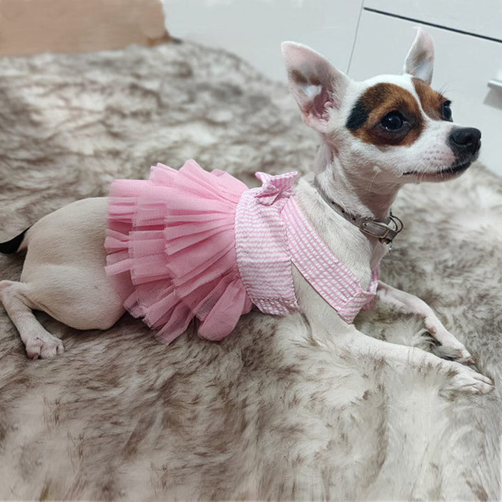 Sling Bow Tutu Dress for Dogs