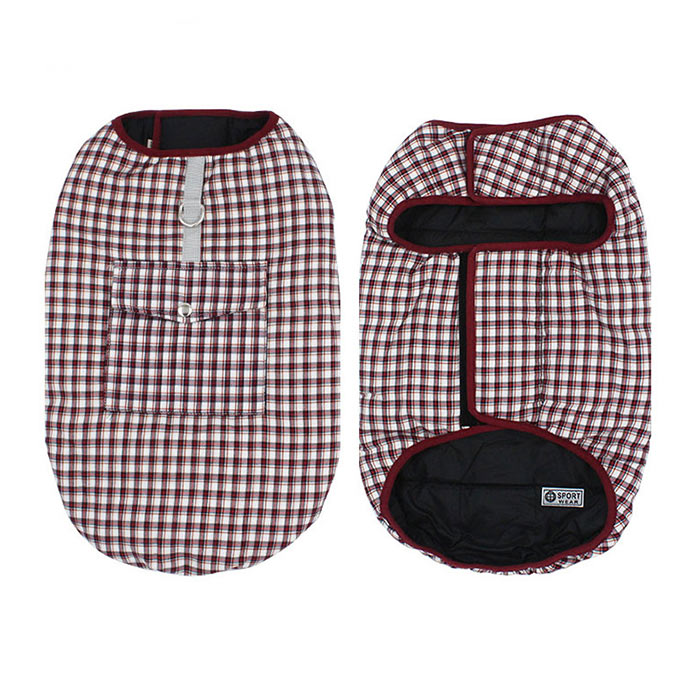 Reversible Warm Dog Coat