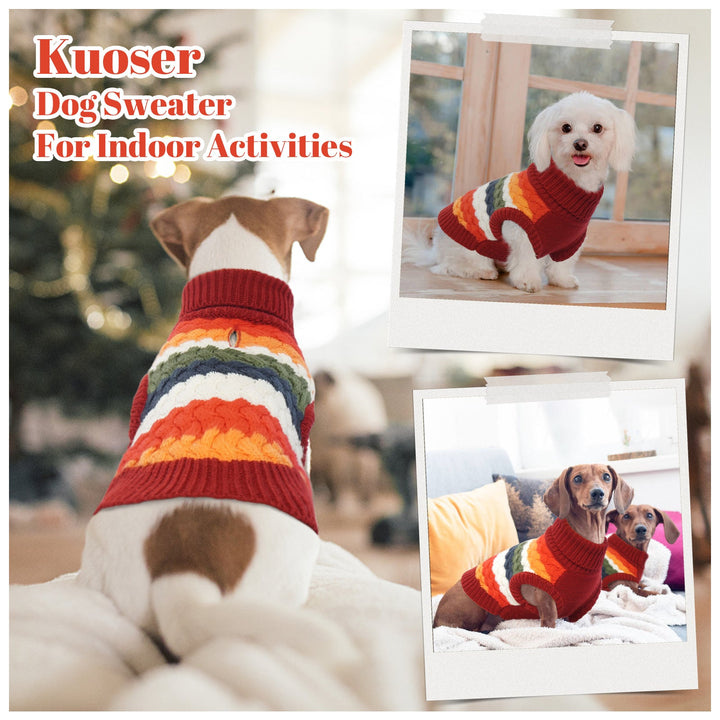 Warm Soft Dog Knitted Sweater