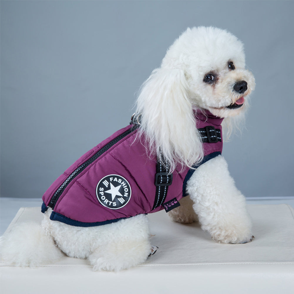 Pawbibi Sport™ - Waterproof Winter Jacket with Built-in Harness - Buy 2 Pcs Enjoy Free Shipping!