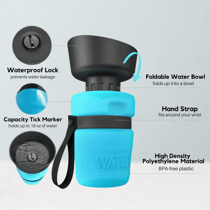 Pawbibi Sport™ Dog Water Bottle
